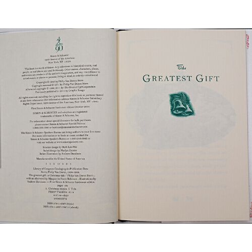正版进口英文原版小说生活多美好the greatest gift: a christmas