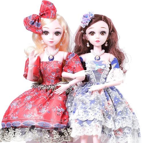 60 cm single doll set女孩公主娃娃儿童玩具