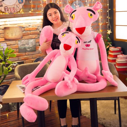 2019 hot sale pink panther plush toy doll children gift