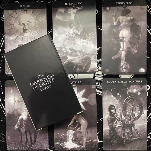 暗光塔罗 游戏的黑暗the darkness of light tarot光明英文塔罗牌