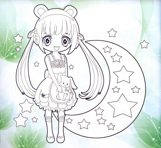 小公主炫彩水钻画:月光仙子