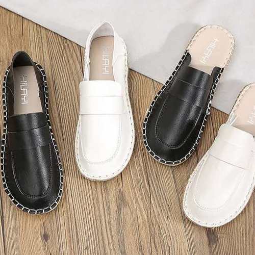 秋季新款渔夫鞋平底鞋女单鞋韩版