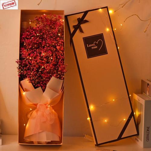 full starry flowers bouquets real gift box oversized girlf