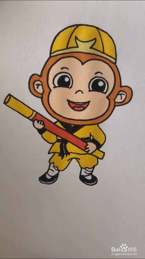 孙悟空的简笔画如何画?