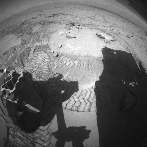美图集锦:好奇号的三年火星神奇之旅