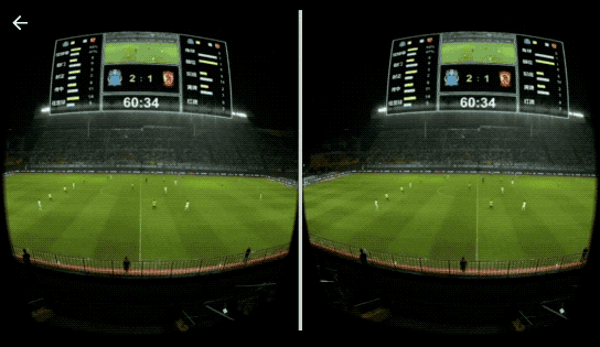 微鲸 vr 根据比赛实时数据在用户界面上提供了专门的积分榜,你可以