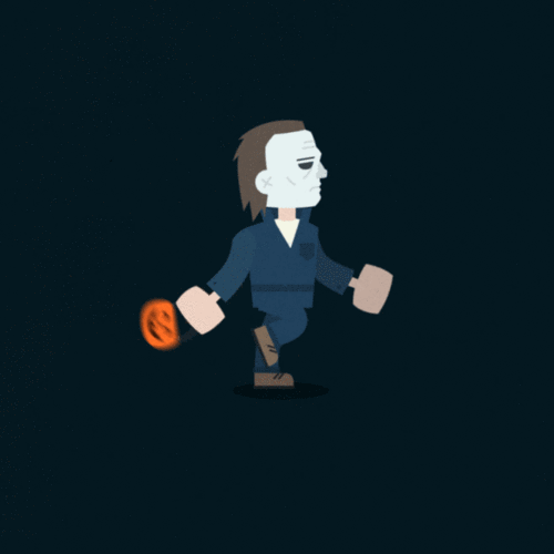 michael myers, animated gif, halloween