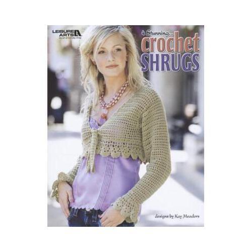 【预订】crochet shrugs (leisure arts #4357)
