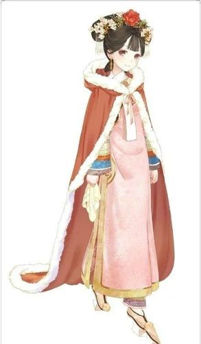 sai资源库# 中国风动漫古风女性服饰绘画参考.简直美