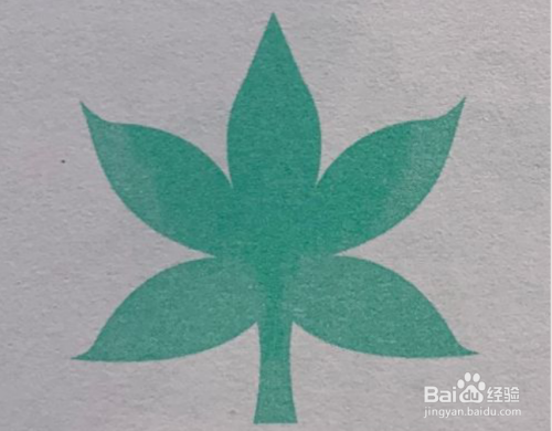 怎么用彩纸剪出枫叶的形状