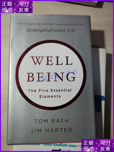 【二手9成新】wellbeing:the five essential elements 毛边本