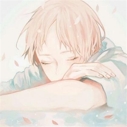 伤感动漫男头高清头像,哭悲伤失恋绝望的男生