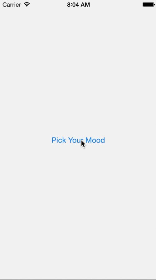 能够高度自定义的气泡型ios弹出菜单:livbubblemenu-ios