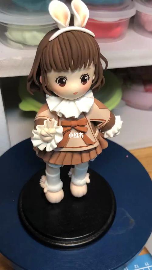 超轻粘土 小女孩_粘土_超轻粘土_兴趣爱好_手工
