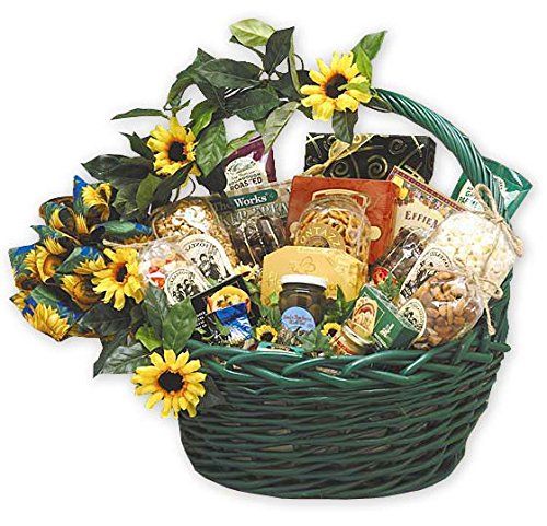 snack basket sunflower delight large gourmet gift ba