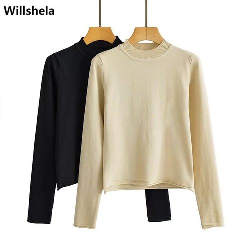 winter v neck cashmere sweater patchwork o-neck  thick funny