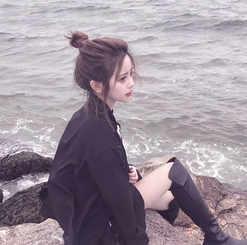 求女生侧面的图做头像