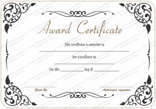 30 blank gift certificate templates doc pdf free