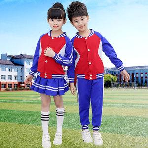校服夏儿童运动班服小学生