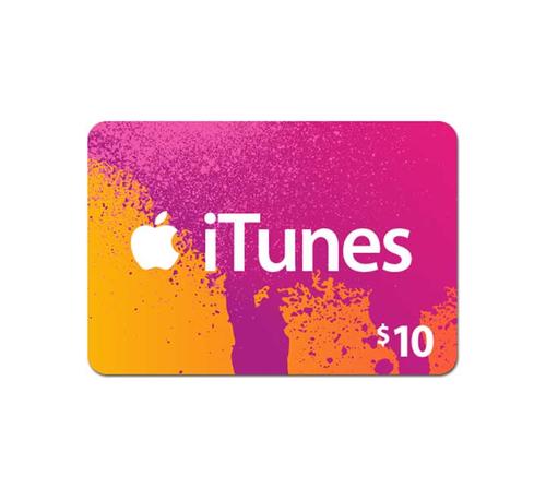 itunes gift card $10 (us) (key activation via email)