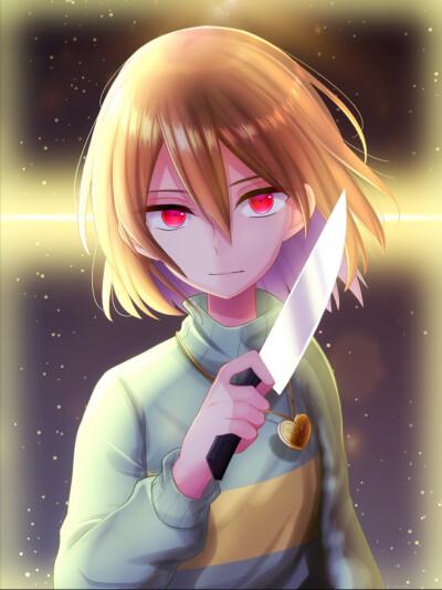 『传说之下undertale』chara 画师:ゆうぽんたん.
