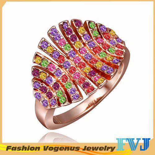 jewelry wholesale special days gift gold plated color crystal