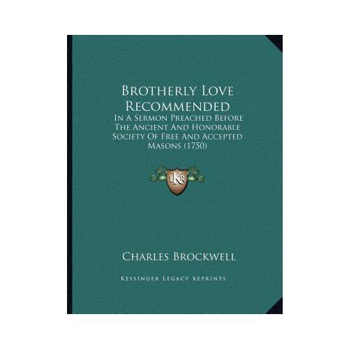 【预订】brotherly love recommended: in a sermon preached before