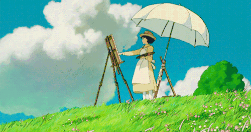 有一种夏天,是宫崎骏动画里的样子. - 堆糖,美图壁纸巳ど缜