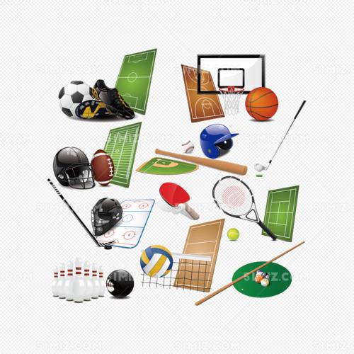 体育器材矢量素材