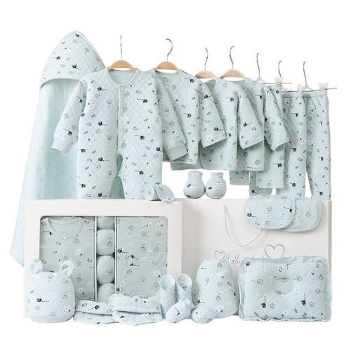 new baby gift box clothing set autumn winter newborn boy and