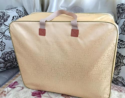 毛毯被子家具收纳手提袋钢丝包八锦缎牛津布防潮防水