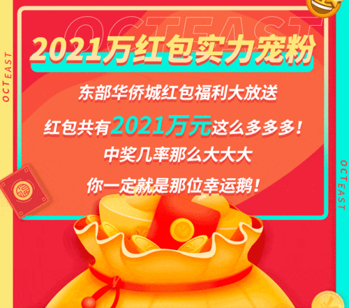 速抢!留深度假过大年,东部华侨城2021万红包豪礼大放送!