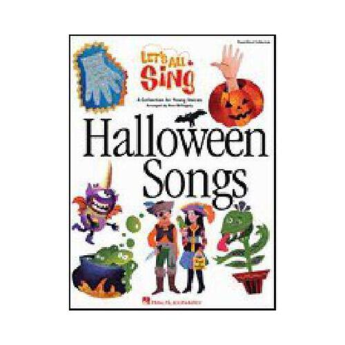 【预订】halloween songs: lets all sing
