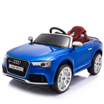 【正版授权】奥迪儿童电动车四轮宝宝可坐人带遥控双驱动小孩摇摆汽车