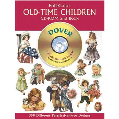 预订 full-color old-time children cd-rom . [9780486995533]