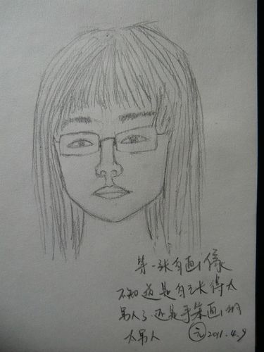 爬爬自己学画画(一)——自画像,自己的手