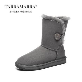 【澳洲直邮】雪地靴女tarramarra 冬季新款女士经典款单扣中筒雪地靴