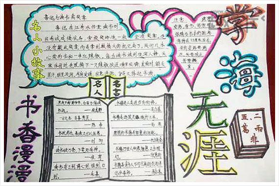关于读书手抄报内容资料 我爱读书手抄报图片大全