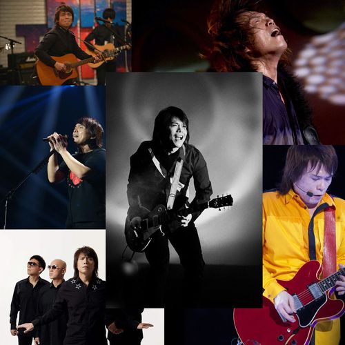 摇滚歌手伍佰海报贴画大幅背胶自贴图防水壁纸挪威