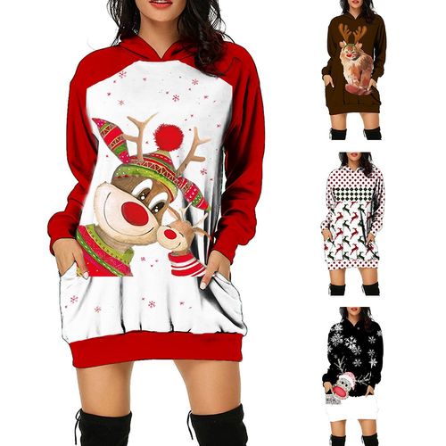 oversize costumes sweater christmas women for hoodie ugly