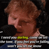 you feel youre falling 如果你感觉爱上我了 wont you let me know
