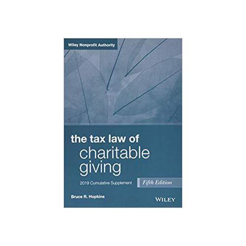 【预订】the tax law of charitable giving: 2019 cumulative
