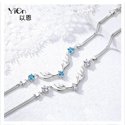 bracelet for woman antlers sterling silver elk a deer has yo