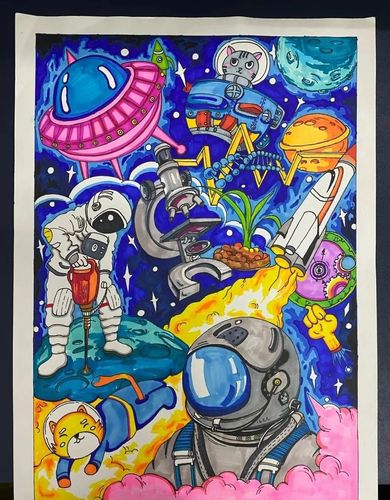 太厉害了,2021年最新科幻画主题创意素材,极其脑洞大开