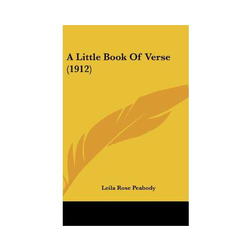 【预订】a little book of verse (1912) 9781161848953