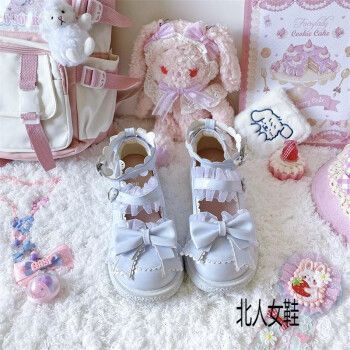 【年货节】 原创ita鞋少女可爱娃娃鞋百搭jk小鞋圆头蝴蝶结洛丽塔单鞋