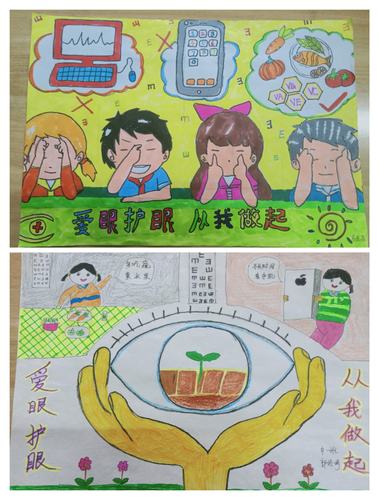 爱眼护眼 从我做起 主题绘画活动