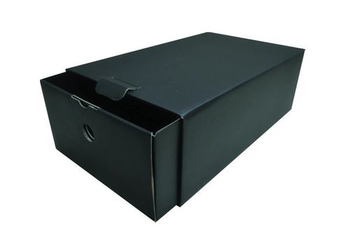 foldable cardboard shoes box gift packaging with embossing