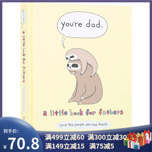 英文原版 you're dad: a little book for fathers你是爸爸