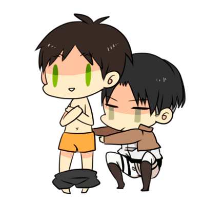 进击の巨人# #gif#【点开会动w】兵长23333www (via twitter:maaaaa